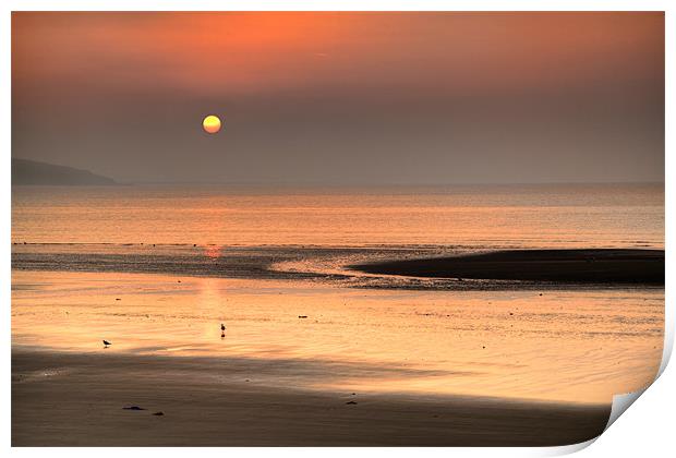 Early Morning Sun Print by Simon West