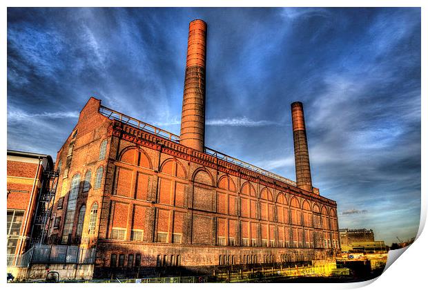 Lots Road Power Station Print by Simon West