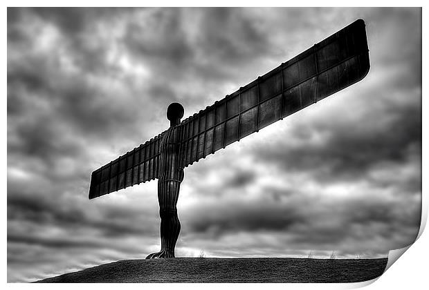 Angel of The North Print by Simon West
