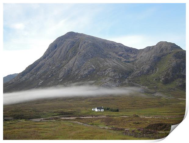 Stob Dearg, Glencoe, Scotland Print by Andy Gilfillan