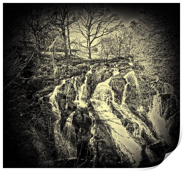 Swallow Falls Collection 1 Print by Emma Ward