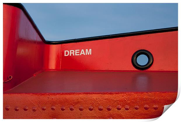 Dream On Print by Nigel Jones