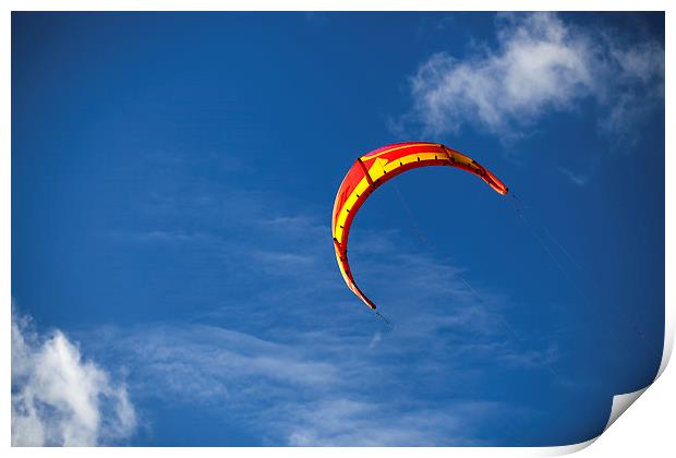 Lets Go Fly A Kite Print by Nigel Jones
