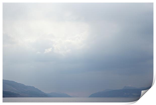 Lochness & Great Glen Print by Nigel Atkinson