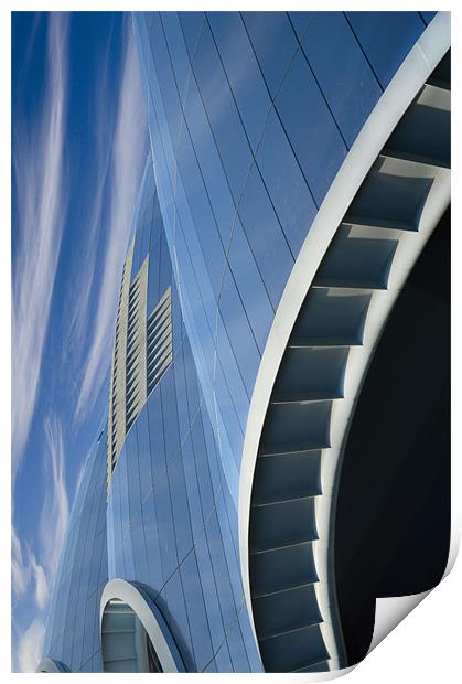 The Sage Building Print by Michael Thompson