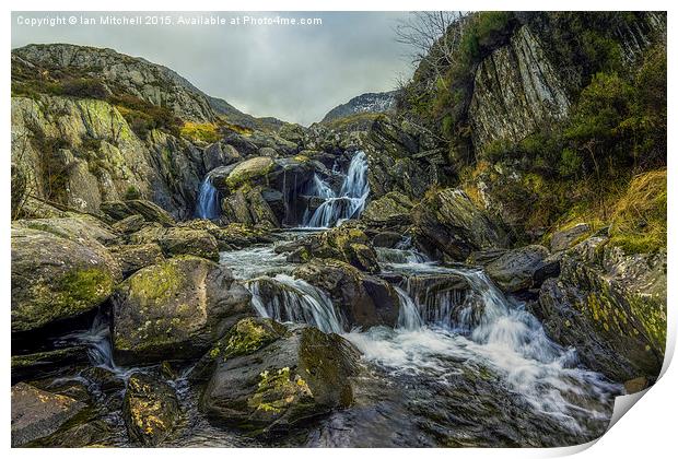  The Hidden Waterfall Print by Ian Mitchell