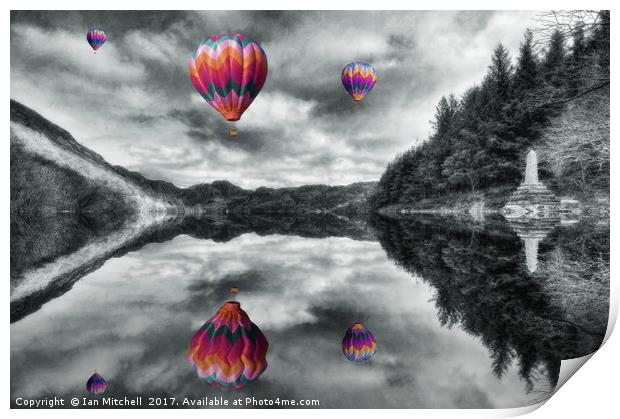 Floating Dreams  Print by Ian Mitchell