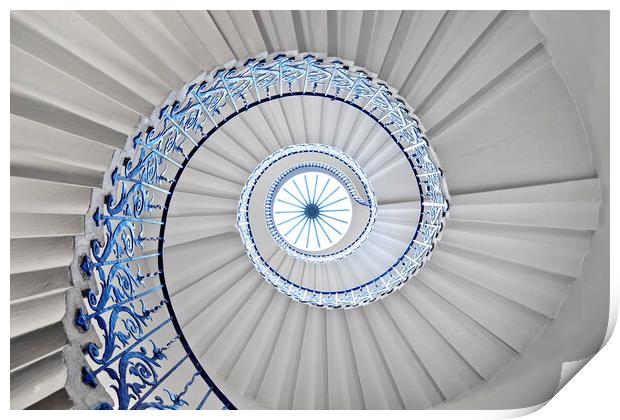 The Tulip Stairs Print by Matthew Train