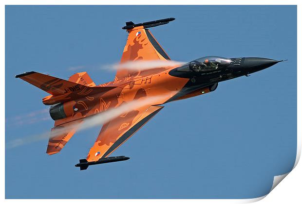 Dutch F-16 Print by Rachel & Martin Pics
