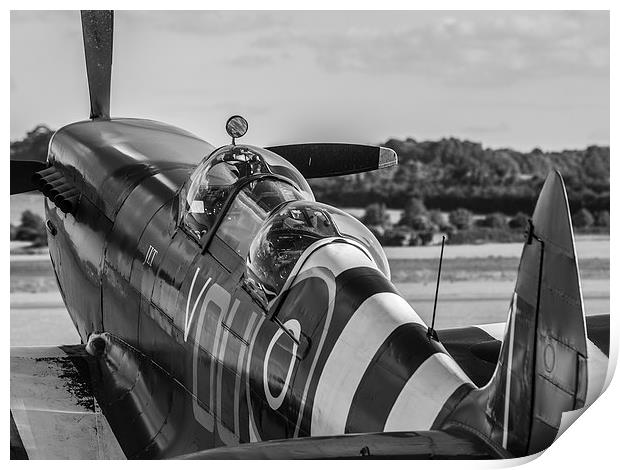 Grace Spitfire Print by Keith Campbell