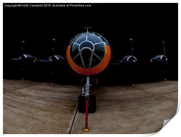  B-29 Superfortress Print by Keith Campbell