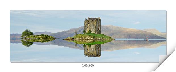 Castle Stalker Scotland  Print by JC studios LRPS ARPS