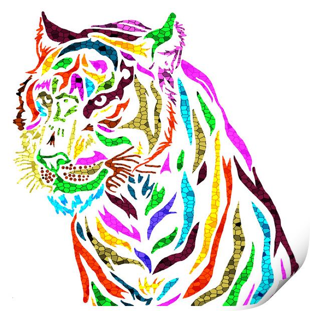 Tiger  Print by JC studios LRPS ARPS
