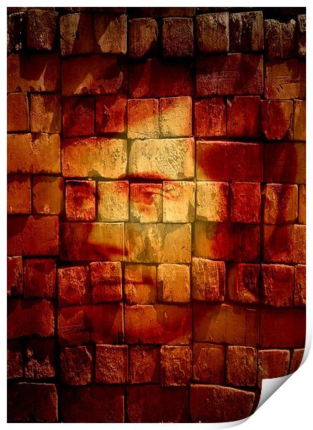 Burnt Bricks or Burns on bricks...( You decide) Print by JC studios LRPS ARPS
