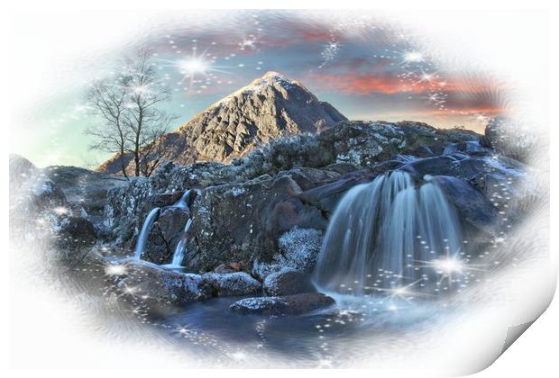 Merry Christmas from Scotland Print by JC studios LRPS ARPS