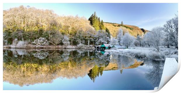 A rather frosty Loch Ard Panoramic .  Print by JC studios LRPS ARPS