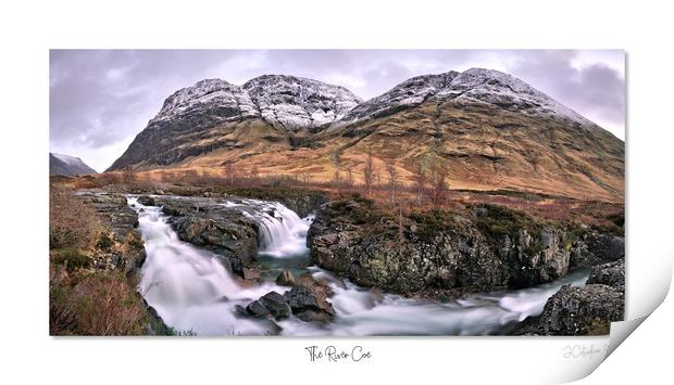 The River Coe Print by JC studios LRPS ARPS