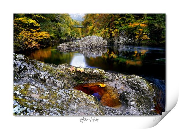 Autumnal colour. Print by JC studios LRPS ARPS