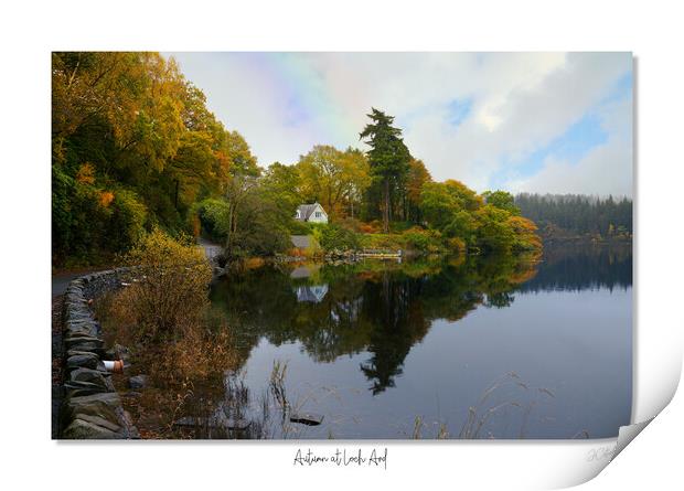 Autumn at Loch Ard Print by JC studios LRPS ARPS