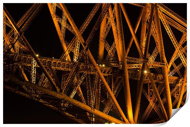 Close Up Bridge Print by T2 Images