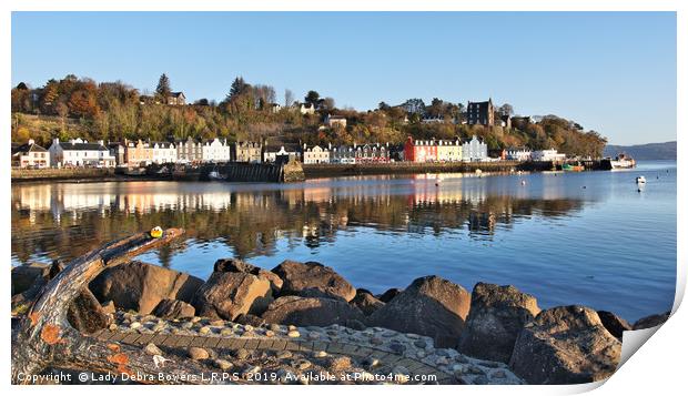 Tobermory  Print by Lady Debra Bowers L.R.P.S