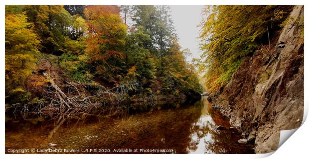 River Garry  Print by Lady Debra Bowers L.R.P.S