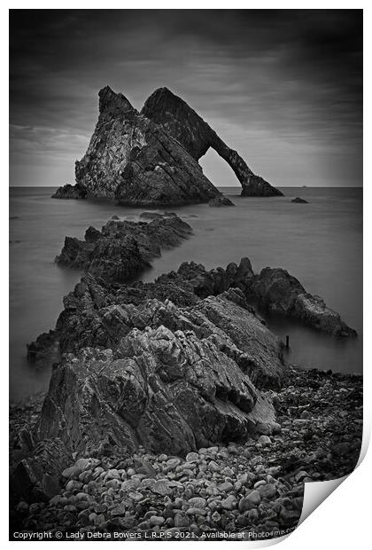 Bow Fiddle Rock Print by Lady Debra Bowers L.R.P.S