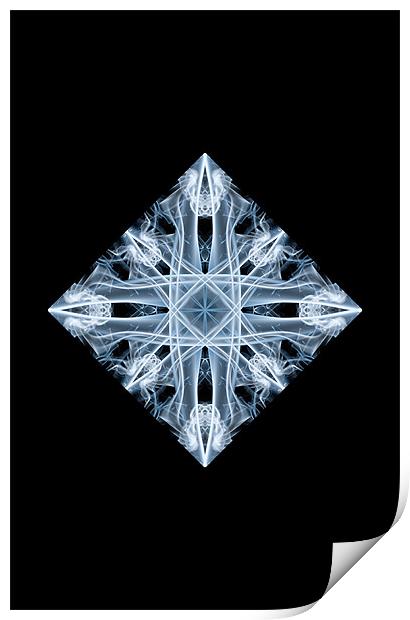 Snowflake 1 Print by Steve Purnell