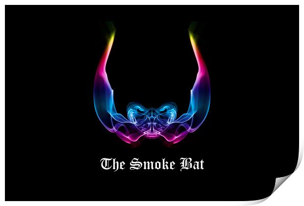 The Smoke Bat Print by Steve Purnell