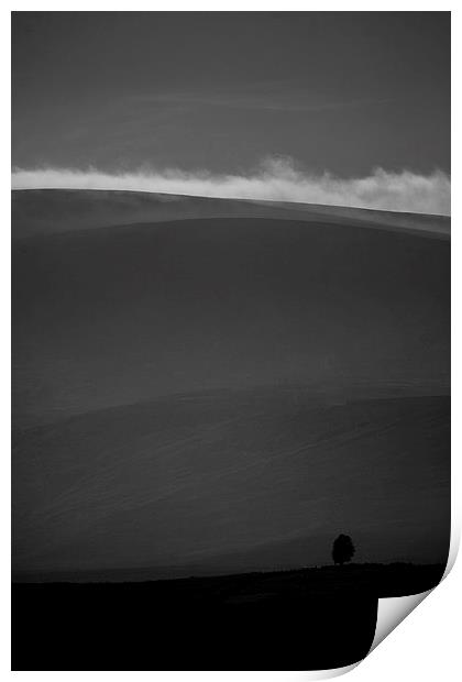 Fog on the Firmounth Print by Douglas McMann