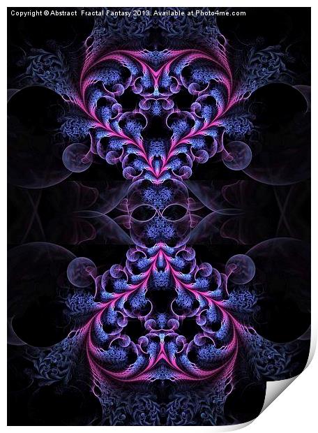 Need A Little Taste of Love Print by Abstract  Fractal Fantasy
