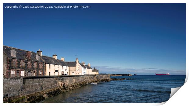 Banff - Aberdeenshire Print by Cass Castagnoli