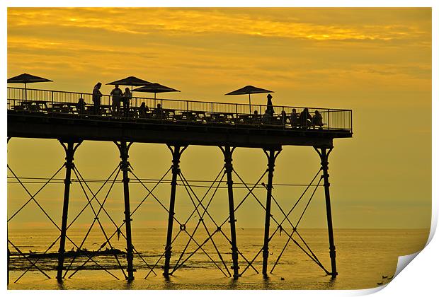 Sunset Aberystwyth Print by Tracey Selby