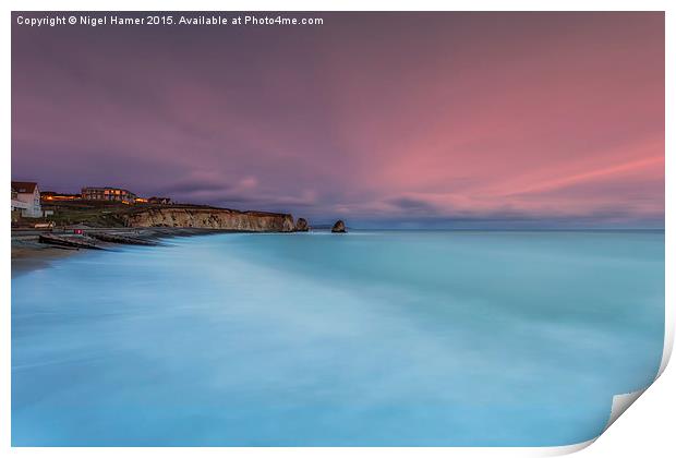 Freshwater Bay Print by Wight Landscapes