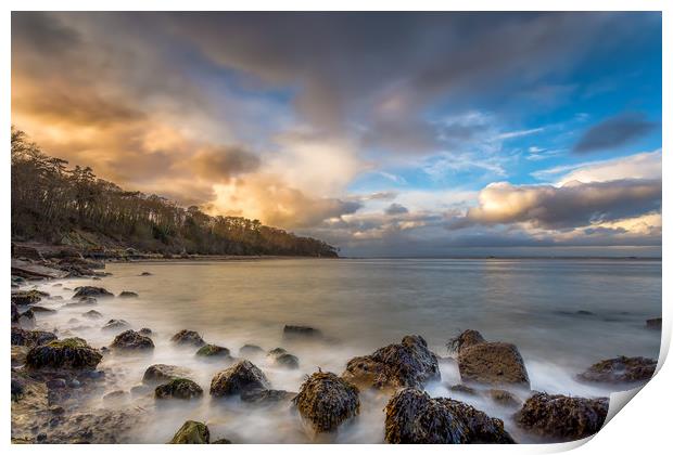 Priory Bay IsleOf Wight Print by Wight Landscapes