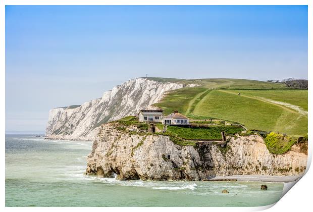 Fort Redoubt - Freshwater Print by Wight Landscapes