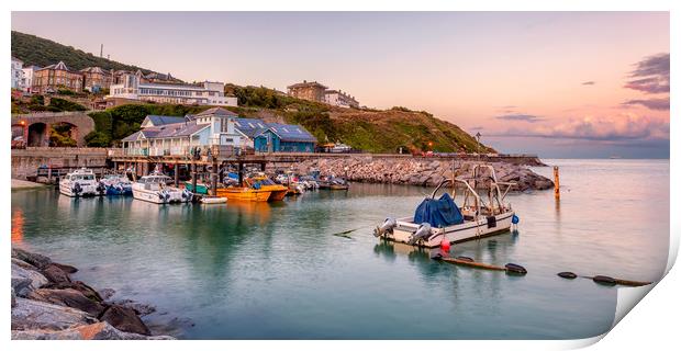 Ventnor Haven Isle Of Wight Print by Wight Landscapes