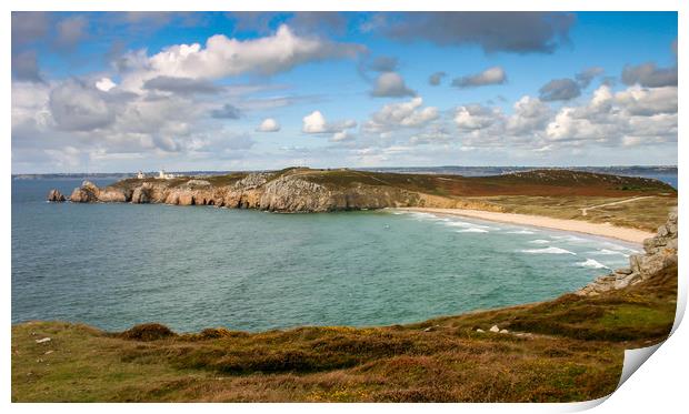 Anse du Pen Hat Camaret-sur-Mer France Print by Wight Landscapes