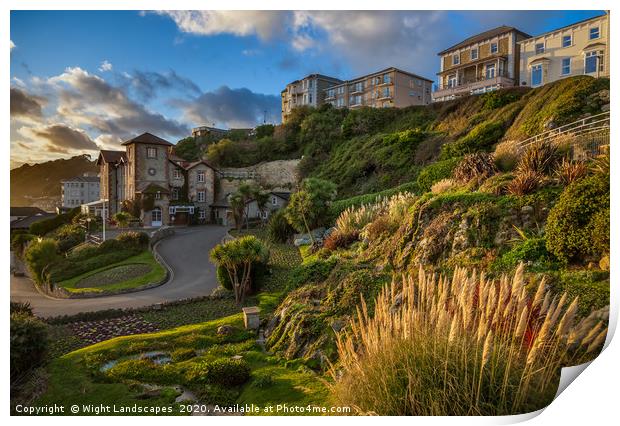 Ventnor Isle Of Wight Print by Wight Landscapes