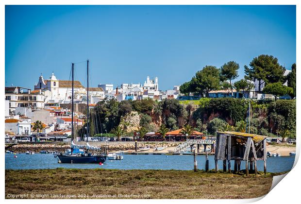Alvor Algarve Portugal Print by Wight Landscapes