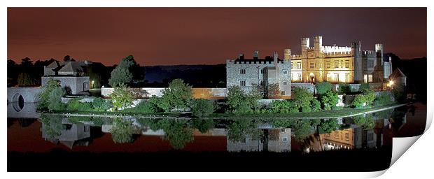 Leeds Castle Print by jim wardle-young