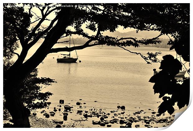 Lake Ullswater Print by Sandra Buchanan