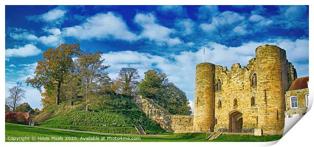 Tonbridge Castle (Kent) Print by Dave Burden