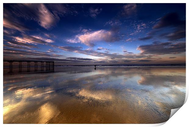 The Surfer Print by Dave Hudspeth Landscape Photography