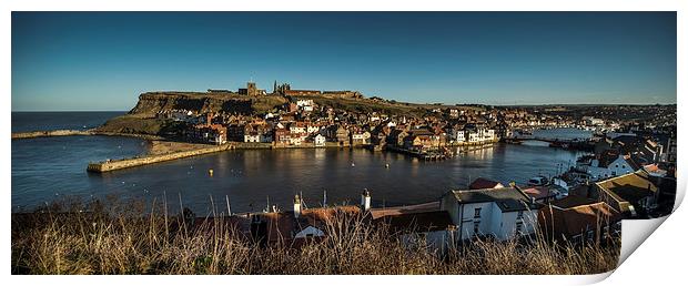 Dracula's View, Whitby Print by Dave Hudspeth Landscape Photography