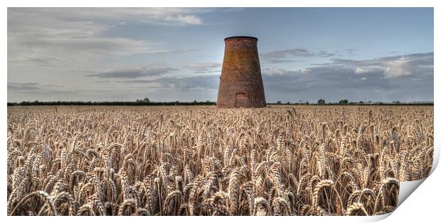 The Old Mill Print by Jon Fixter