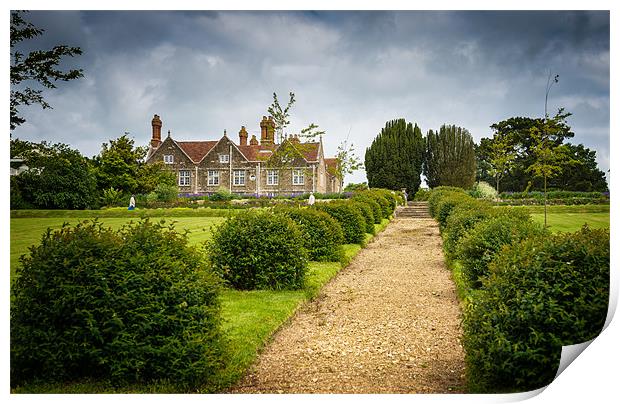 Open  Day at Barton Manor and Gardens Print by Ian Johnston  LRPS