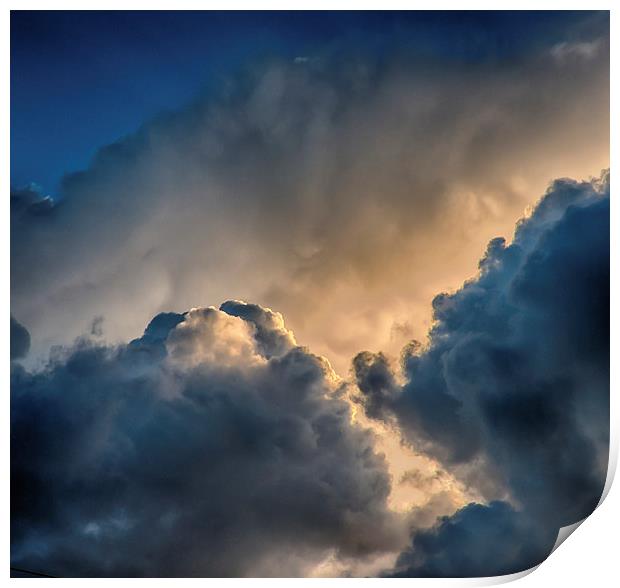 Mind in the Clouds Print by Ian Johnston  LRPS