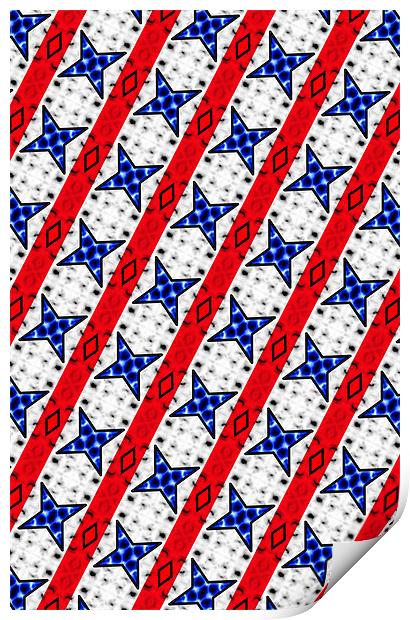 Stars and Stripes Print by iphone Heaven