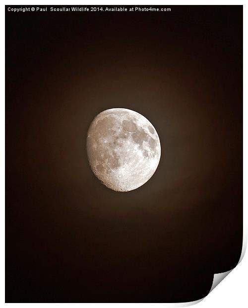  Lunar landscape Print by Paul Scoullar